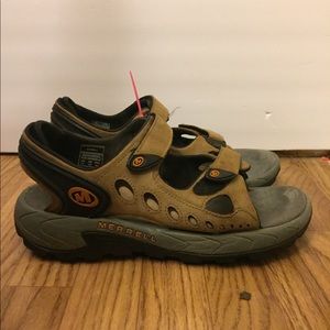 Merrell Rapid Pulse II Leather Water Sandals Mens